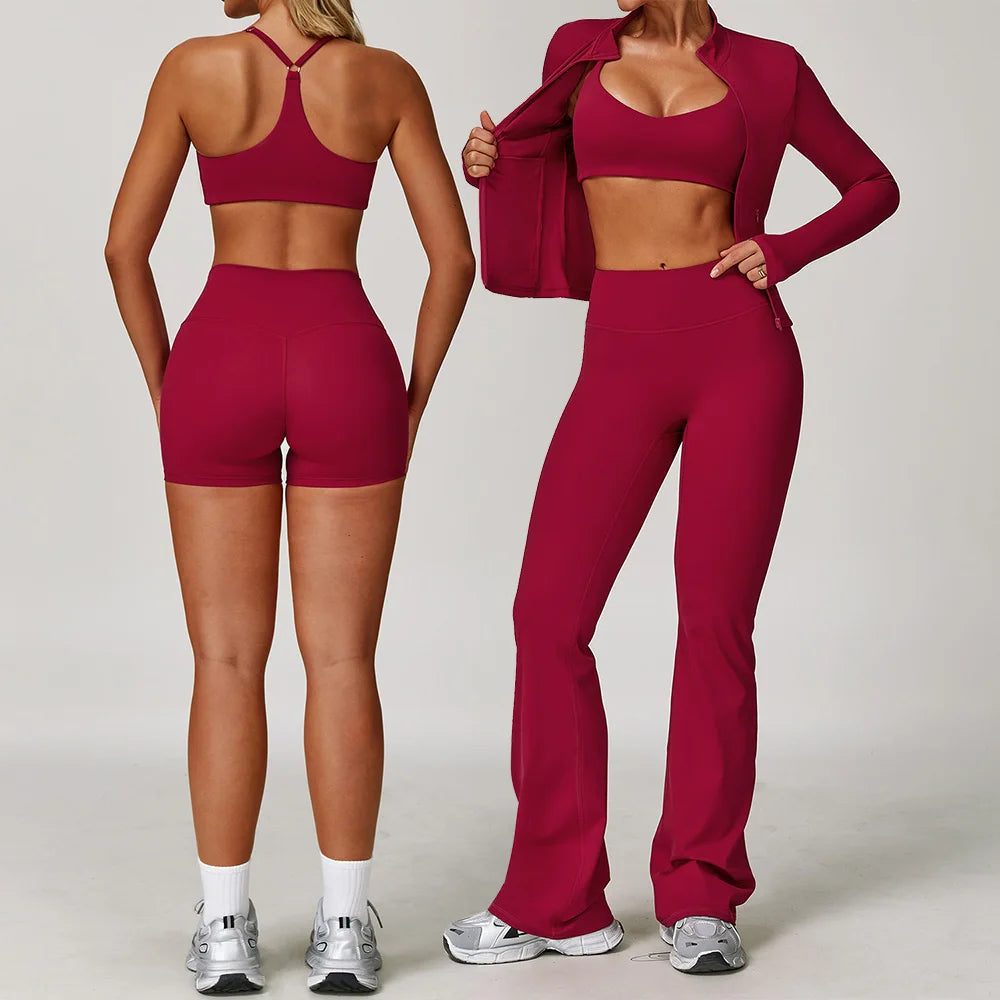 Women’s Seamless Yoga & Workout Set
