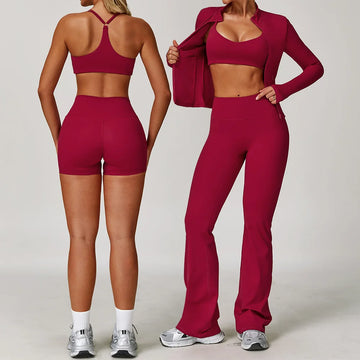 Women’s Seamless Yoga & Workout Set